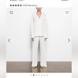 NWT Skims Sleep Set - Marble